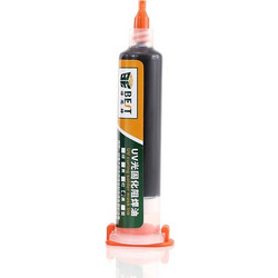 BEST PCB Repairing UV Solder mask ink BST-UVH900, 10cc, μαύρο