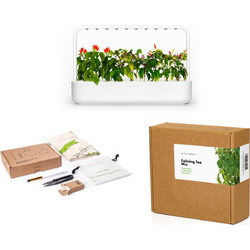 Click And Grow - Smart Garden 9 Starter Kit + Calming Tea Mix + Gardening Accessories Kit - Bundle