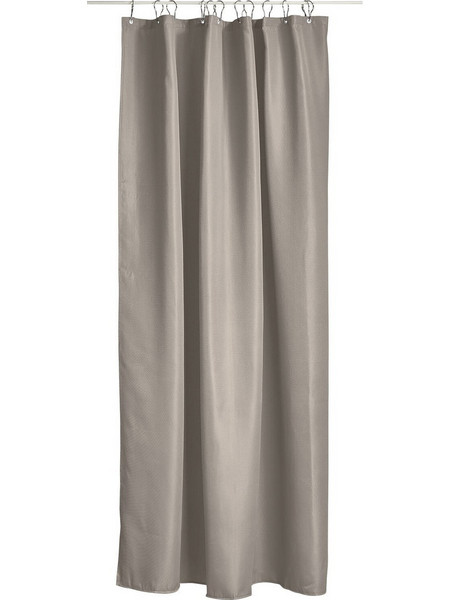 Κουρτίνα Μπάνιου Lux Taupe Zone Denmark 180Πx220Y Πολυέστερ