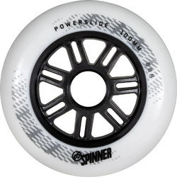 POWERSLIDE 100χιλ./88Α Spinner Ροδάκια - Λευκό
