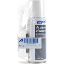 CYANOACRYLATE THICK GLUE (50gr ) WITH ACCELERATOR SPRAY (200 ml )