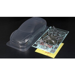 NISSAN GT-R - 1/10 SCALE RC BODY SET (CLEAR ) - TAMIYA 51340