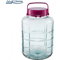Heinner HR-FS-B10 Γυάλινο Βάζο Αποθήκευσης 10L με Πλαστικό Καπάκι