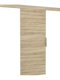 PoliHome Peter Πόρτα Εσωτερική Συρόμενη Laminate Μπεζ 106x205cm 162598229