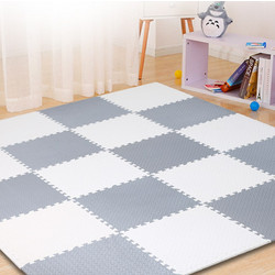 ΔΑΠΕΔΟ TATAMI PUZZLE 100*100*2 εκ. ΛΕΥΚΟ ΓΚΡΙ