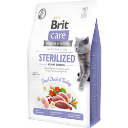 Brit Care Cat Sterilised Weight Control Fresh Grain Free with Duck & Turkey 2kg