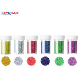 Keyroad Χρυσόσκονη Glitter 8gr Ασημί