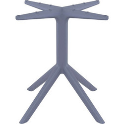 SKY DARK GREY ΒΑΣΗ 80X80X73εκ. ΠΟΛ/ΝΙΟΥ-80X80X73εκ