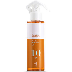 Juliette Armand Sunfilm Body Tan Λάδι Μαυρίσματος Σώματος SPF10 200ml