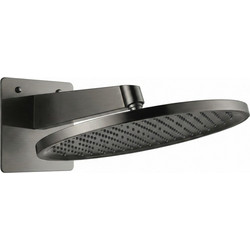 Ανακλινόμενη Κεφαλή Φ33cm S304L Imex RDN006/BGM Black Gun Metal PVD
