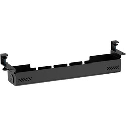 BRATECK cable management γραφείου CC11-22-2, μεταλλικό, 894x167x196mm, μαύρο