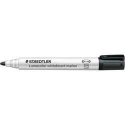 ΜΑΡΚΑΔΟΡΟΣ ΑΣΠΡΟΠΙΝΑΚΑ LUMOCOLOR STAEDTLER 351-9 ΜΑΥΡΟΣ