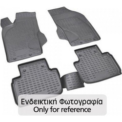 Novline Mazda 2 2007-2014 ΠΑΤ.ΜΑΡΚ.Λαστιχο Σκαφακια (ΜΑΥΡΑ) - 4 ΤΕΜ. - (NLC.33.15.210KN/NV)