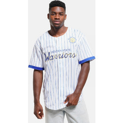 Mitchell & Ness NBA Golden State Warriors Head Coach Ανδρικό T-Shirt TP17503-GSWWHIT White