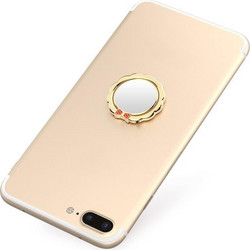 Ring Holder για Κινητού σε Χρυσό Χρώμα Χρυσό Μεταλλικό