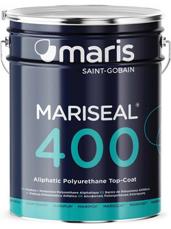 Maris Polymers Mariseal 400 Ελαστομερές Επαλειφόμενο Πολυουρεθανικό Μονωτικό Ταράτσας Λευκό 5kg
