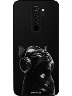 Sonique Men's Edition Audio Kitten - Black Θήκη (Xiaomi Redmi Note 8 Pro)