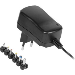 DM PRO Power Universal τροφοδοτικό 3-12V 1000mA 12W με σετ βυσμάτων (DM-1000MA)