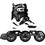 Micro Infinite Inline Rollers Παιδικά Μαύρα Λευκά