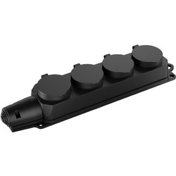 Πολύπριζο 4Θ. Χωρίς Καλώδιο Στεγανό IP44 Braytron BY72-01004BR