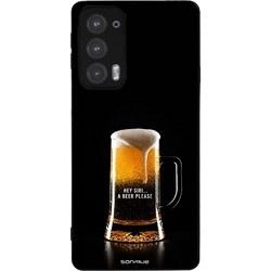 Sonique Men's Edition Θήκη με Σχέδιο «One Beer, Please» (Motorola Edge 20 5G)