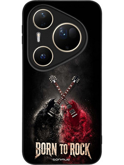 Sonique Men's Edition Born to Rock Back Cover (Huawei Pura 80 Ultra)