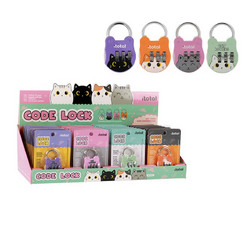 Λουκέτo I-Total Xl2954 Cats (Τυχαία Επιλογή Σχέδιου)