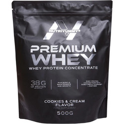 Πρωτεΐνη Ορού Γάλακτος Nutriyummy Premium Whey 76% 500 γρ. Cookies & cream