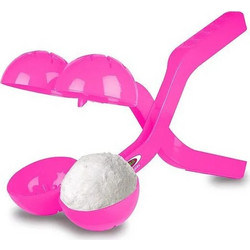 Χιονόμπαλα Jamara Snowball Puncher Duo 38cm Pink