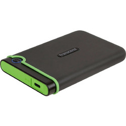 Transcend StoreJet 25M3C 4TB Εξωτερικός Σκληρός Δίσκος HDD 2.5" USB-C Black Green