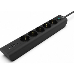 Inca Πολύπριζο 5 Θέσεων με 3 USB-A και Καλώδιο 1.5m IPW-44TU