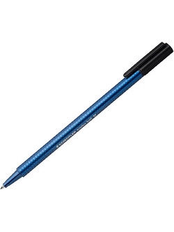Staedtler Triplus Ball 437 M Black Στυλό Διαρκείας 1mm Μαύρο