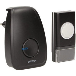 REDLED RP-Orno Ασύρματο Κουδούνι Πρίζας Opera Ac Με 36 Μελωδίες IP44 ΜΑΥΡΟ