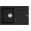 Franke Basis BFG 611-78 Matt Black Ένθετος Νεροχύτης Γρανίτη Ματ 78x50cm