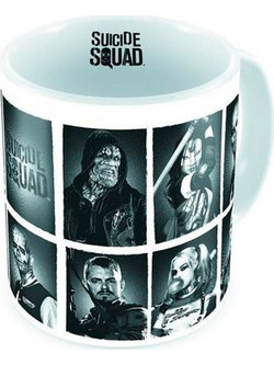 Suicide Squad characters mug