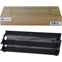 Thermal Transfer Ribbon G&g 2er Set Td-810-bk 215mmx22m