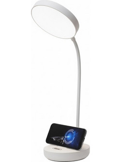 Andowl Επαναφορτιζόμενο LED Φωτιστικό Γραφείου Q-LED529 Λευκό