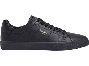Pepe Jeans Kenton Rise Ανδρικά Sneakers Μαύρα PMS31059-999