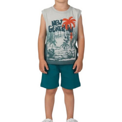 Joyce Baby Boys Summer Set 2612137 Pistachio/Petrol