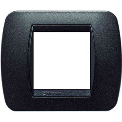 Πλαίσιο 2 Στοιχείων Int Black Graphite Living Light