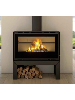 C&A Chama Salamander Cristal 98 Βάση Standard Ξυλόσομπα