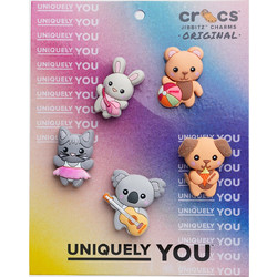 Crocs Cutie Animal Friends 5-Pack Διακοσμητικά για Crocs Jibbitz 10017623-UNC UNIQUE