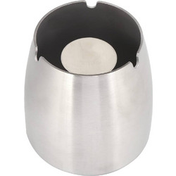 Σταχτοδοχείο Inox αντιανεμικό στοιβαζόμενο Φ8xY10.5cm