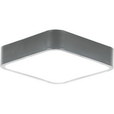 ΠΛΑΦΟΝΙΕΡΑ ΤΕΤΡΑΓΩΝΗ ΜΑΥΡΗ 30CM LED 21W 3000K - 3208/A
