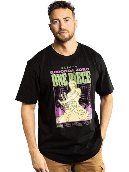 Capslab One Piece Roronoa Zoro T-Shirt Black CL/OP3/1/TR/ZOR