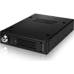 Icy Dock MB991SK-B Full Metal 2.5 inch Hot-Swap SATA/SAS HDD/SSD Mobile Rack Backplane Cage for External 3.5Inch Drive Bay Μαύρο MB991SK-B