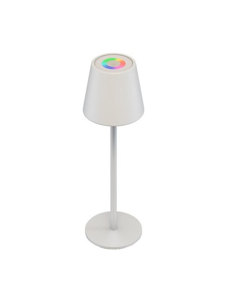 GOOBAY GOOBAY επιτραπέζιο φωτιστικό 73928, RGB, επαναφορτιζόμενο, λευκό