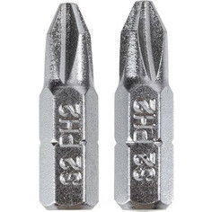 DELI DELI σετ μύτες κατσαβιδιού DL251002, μαγνητικές, PH2x25mm, 2τμχ