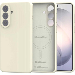 Θήκη Samsung Galaxy S26 Plus Spacecase Silicone Mag Case Σιλικόνης με MagSafe - Beige (5905719139612)