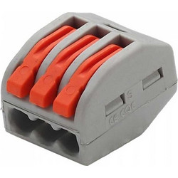 Κλέμα Terminal Connector 3 PIN One Way 11130 V-TAC